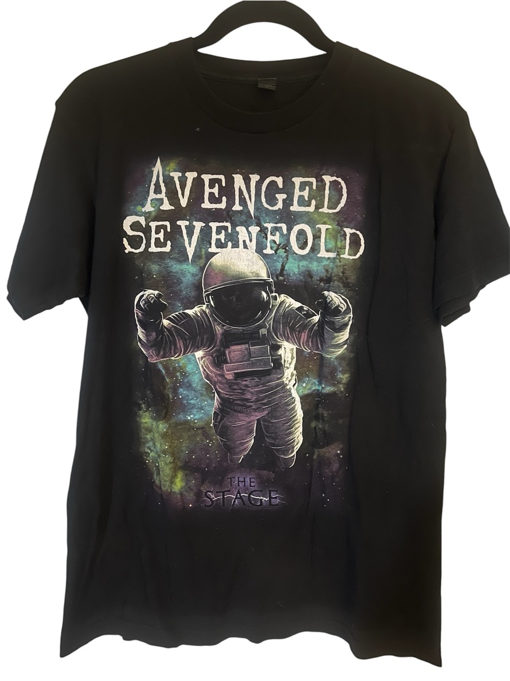 Avenged Sevenfold 'The Stage' Black Astronaut Band Tee